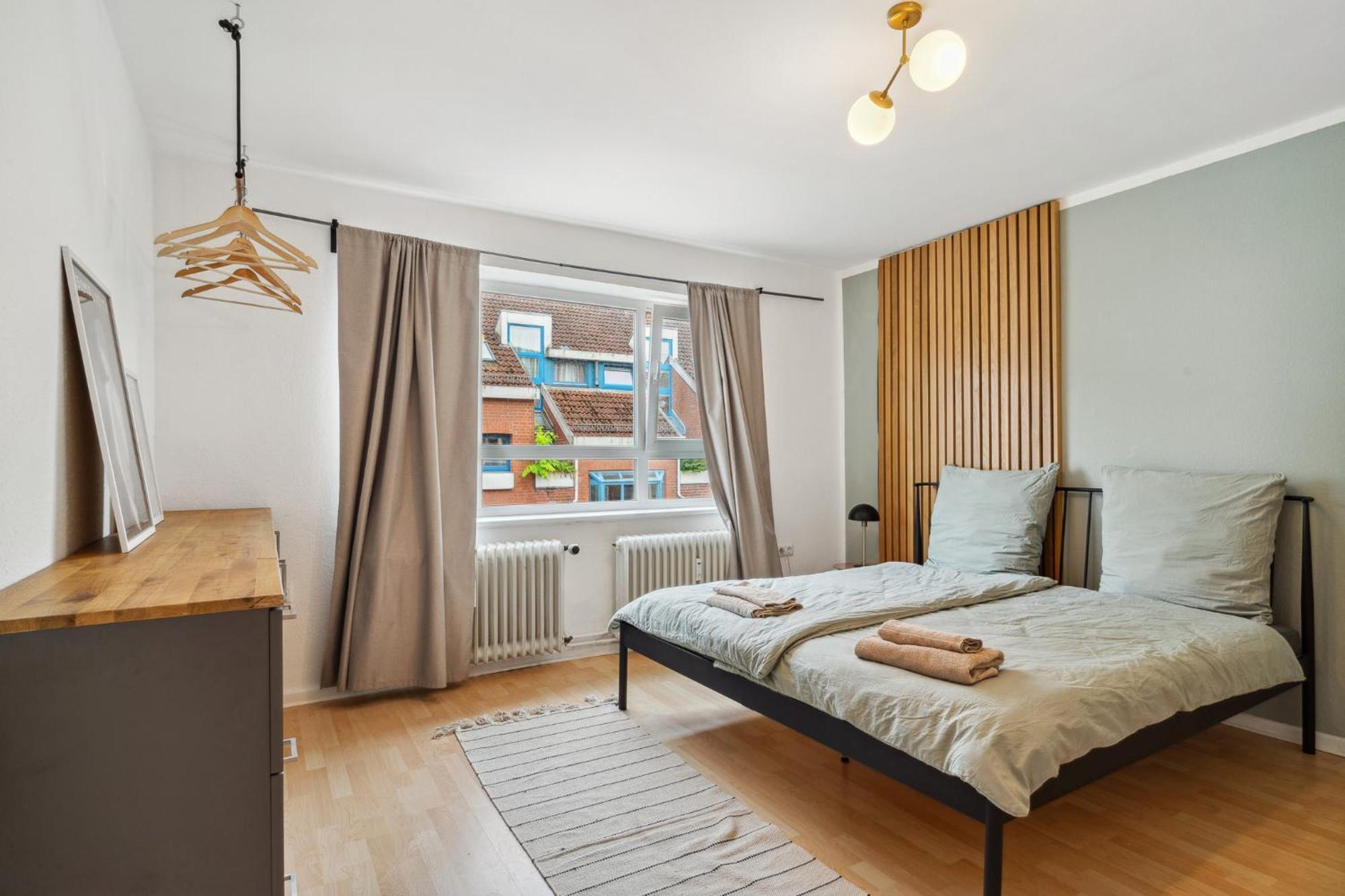 Zentrale Wohnung 3 Zimmer 24H Check In Kiel Extérieur photo